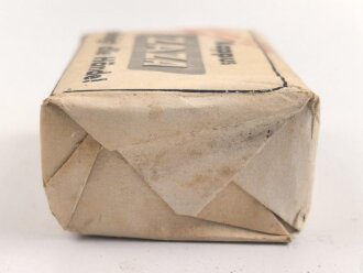 "Zaza" Händereinigungsmittel, Originalverpackt, Maße etwa 4,5 x 6 x 2,5cm, RIF Genehmigung erteilt 1942 " RIF = Reichsstelle für Industrielle Fette und Waschmittel"