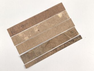 Reichsnährstand , Fünf Pappetiketten für Obstkonserven