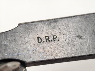 Dosenöffner " D.R.P." = Deutsches Reichs Patent