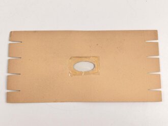 Verpackung " Schram´s Eier-Röhrchen" Maße 15 x 29 cm, ungebrauchtes Firmenmuster