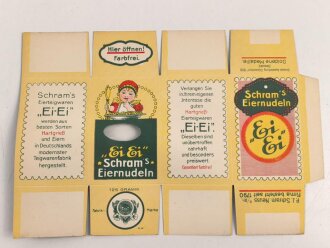 Verpackung " Schram´s Eiernudeln "...