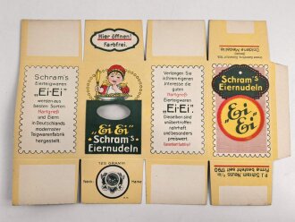 Verpackung " Schram´s Eiernudeln "...