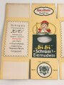 Verpackung " Schram´s Eiernudeln " Maße 18,5 x 27cm, ungebrauchtes Firmenmuster