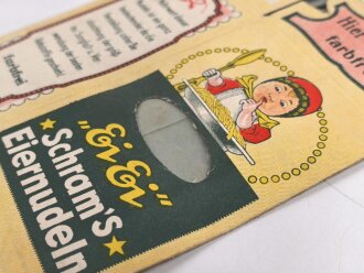 Verpackung "Schram´s Eiernudeln"...