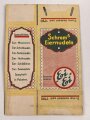 Verpackung "Schram´s Eiernudeln" Maße 12,5 x 19cm, ungebrauchtes Firmenmuster
