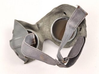 Allgemeine Schutzbrille Wehrmacht in Hülle aus Ersatzmaterial. Umbral Gläser ( getönt)
