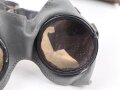 Allgemeine Schutzbrille Wehrmacht in Hülle aus Ersatzmaterial. Umbral Gläser ( getönt)