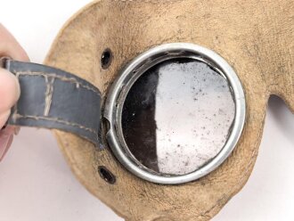 Allgemeine Schutzbrille Wehrmacht. Umbral Gläser ( getönt), das Kopfband unvollständig