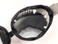 Getönte Brille mit Aluminiumrahmen, sieht man so immer wieder auf Fotos bei Angehörigen der Gebirgstruppe. Ungetragen, Gummiband ohne Funktion