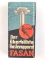 "FASAN" Rasierapparat aus weißer Preßmasse. Ungebraucht, in der originalen Umverpackung