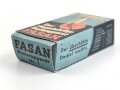 "FASAN" Rasierapparat aus weißer Preßmasse. Ungebraucht, in der originalen Umverpackung