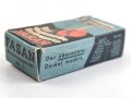 "FASAN" Rasierapparat aus weißer Preßmasse. Ungebraucht, in der originalen Umverpackung, diese leicht zerdrückt