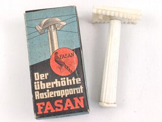 "FASAN" Rasierapparat aus weißer...