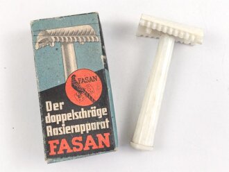 "FASAN" Rasierapparat aus weißer...