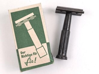 "Rogerit" Rasierapparat aus brauner...