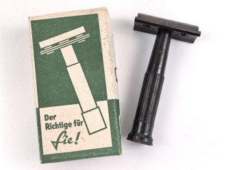 "Rogerit" Rasierapparat aus brauner...