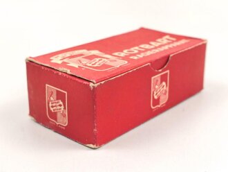 "Rogerit" Rasierapparat aus Metall. Ungebraucht, in der originalen Umverpackung, diese leicht zerdrückt