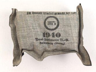 Verbandpäckchen kleines Modell datiert 1940 ,...