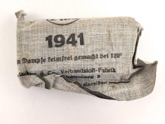 Verbandpäckchen kleines Modell datiert 1941 ,...
