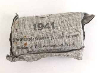 Verbandpäckchen kleines Modell datiert 1941 ,...