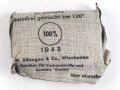 Verbandpäckchen kleines Modell datiert 1943 , gehört so unser anderem in Verbandkästen der Wehrmacht und des Luftschutz