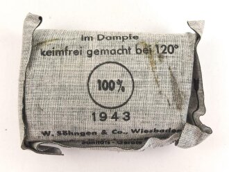 Verbandpäckchen kleines Modell datiert 1943 ,...
