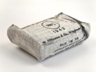 Verbandpäckchen kleines Modell datiert 1943 ,...