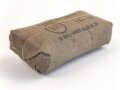 Verbandpäckchen großes Modell datiert 1939 , gehört so unser anderem in Verbandkästen der Wehrmacht und des Luftschutz
