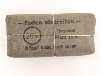 Verbandpäckchen großes Modell datiert 1939 ,...