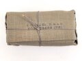 Verbandpäckchen großes Modell datiert 1940 , gehört so unser anderem in Verbandkästen der Wehrmacht und des Luftschutz