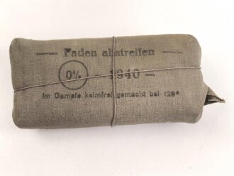 Verbandpäckchen großes Modell datiert 1940 ,...