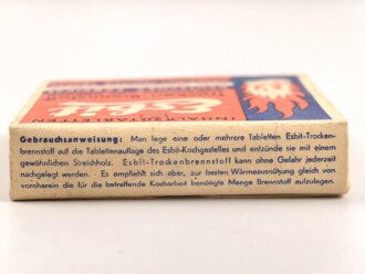 Pack " Esbit Trocken Brennstoff" Erich Schumm Stuttgart ( bis 1943 ) , ungeöffnet
