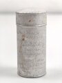 Rasierseifenbehälter Aluminium, ungebraucht aus altem Bestand, Höhe 8cm