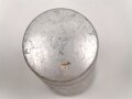 Rasierseifenbehälter Aluminium, ungebraucht aus altem Bestand, Höhe 8cm