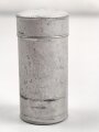 Rasierseifenbehälter Aluminium, ungebraucht aus altem Bestand, Höhe 8cm