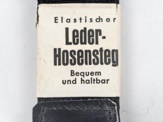 Paar " Elastischer Leder Hosensteg"