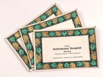 Etikett für eine Weinflasche "1944er Deidesheimer Rennpfad" Sie erhalten ein ( 1 ) Stück, an den Rändern jeweils leicht bestossen