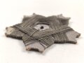 Gruschwitz Leinenzwirn, Feldgrauer Zwirn auf Pappsternchen. Durchmesser etwa 7cm, sie erhalten ein ( 1 ) Stück
