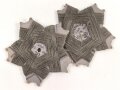 Gruschwitz Leinenzwirn, Feldgrauer Zwirn auf Pappsternchen. Durchmesser etwa 7cm, sie erhalten ein ( 1 ) Stück