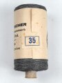 50 Gramm Leinen Nähmaschinenzwirn Feldgrau