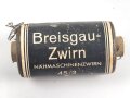 50 Gramm Leinen Nähmaschinenzwirn Feldgrau