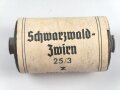 50 Gramm Leinen Nähmaschinenzwirn Feldgrau " Schwarzwaldzwirn"