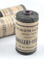50 Gramm Leinen Nähmaschinenzwirn Feldgrau, Hersteller aus Lille, Frankreich. Sie erhalten eine ( 1 ) Rolle