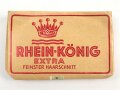 Pack " Rhein-König" Tabak, ungeöffnet, Steuerbanderole mit schwach geprägt