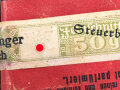 Pack " Brauner Maryland" Pfeifentabak,  Steuerbanderole mit Hakenkreuz
