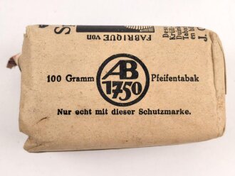 Pack " Böninger Spezial AB" Pfeifentabak,  Steuerbanderole mit Hakenkreuz