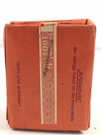 Pack 100 Gramm "Oldenkott Nr.60" Pfeifentabak, ungeöffnet, Steuerbanderole mit Hakenkreuz
