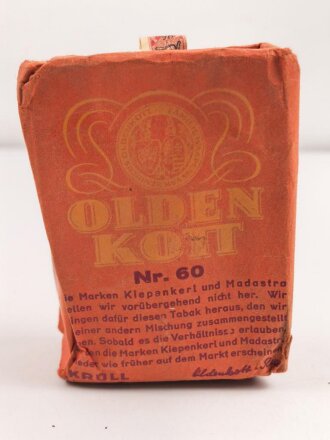 Pack 100 Gramm "Oldenkott Nr.60" Pfeifentabak,...