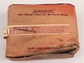 Pack 100 Gramm "Oldenkott Nr.60" Pfeifentabak, Steuerbanderole mit Hakenkreuz