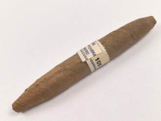 Zigarre mit Banderole " Für Deutsche Wehrmacht Steuerfrei"